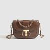 Shoulder Bag Fashion Commuter Retro Solid Color Simple High Quality PU Leather Korean Style Versatile Trend Square Crossbody Bag