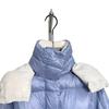 Goose down version original standard Mengjia new women's webbing new color scheme down jacket fashion