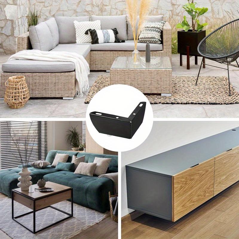 4 Stück Moderne Metallmöbel Sofa Schrankbeine Montage DIY Ersatzbeine Set Möbel Schrankfußbeine Sofa Bett Tischfüße