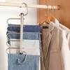 Multi-functional Multi-layer Hanger Stainless Steel Trouser Hangers  Home Storage