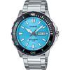 Standard Men's Quartz Watch 100m Water Resistant MTD-125D-2A3V Sky Blue
