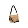 New COACH Tabby Leather Shoulder Bag, Crossbody Bag Large Women's Brass & Black CA032-BNABK