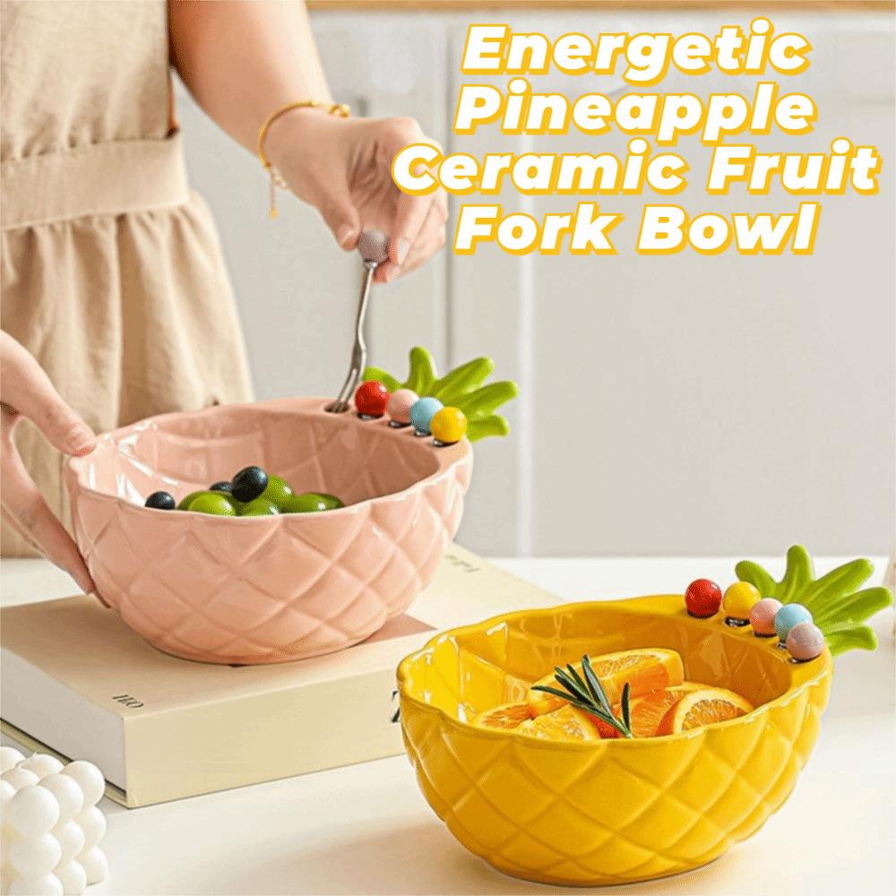 Cream-Style Fruit Serving Plate Reusable Ceramic Fruit Bowl Ceramic Fruit Plate Desktop Decoration