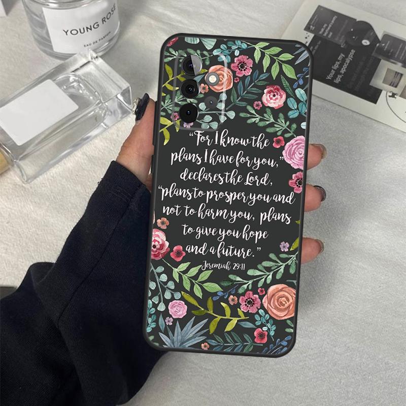 

Bible Verse Jesus Christ Christian Case For Samsung Galaxy A06 A16 A26 A36 A56 A53 A32 A52 A33 A13 A55 A35 A15 A14 A34 A54 A17 Samsung A36