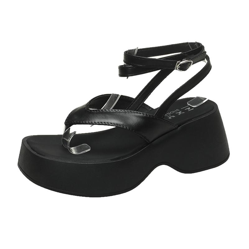 Fashion Women Platform Sandals Fashion Clip Toe Shoes New Summer Woman Slippers Designer 2025 Party Trend Flip Flops Slingback Slides