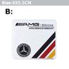 D6Exterior  Car Logo Emblem Badge Sticker Single Decal Personalized Auto Appearance Interior Exterior Tuning For Mercedes Benz SUV