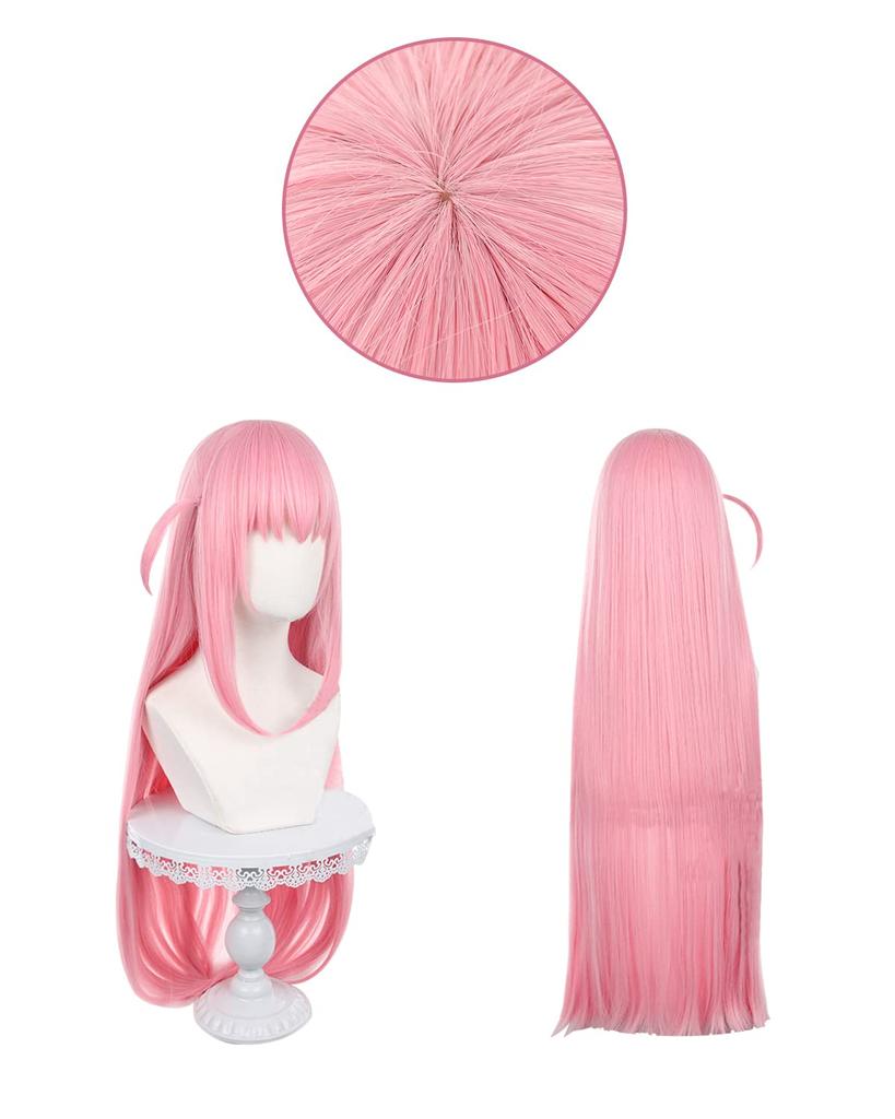 Goto Hitori Cosplay Guitar Bocchi the Rock Cosplay Full Adult Costume for School Festivals Hitori Wig Size [Excellent Quality] Wig, Hero Costume,