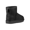 UGG Classic Mini Leather Snow Boots Black Women's 1016558-BLK