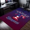 Texas Baseball Rug Office Carpet Non-Slip Mat, Chair Rug Floor Covering for Gaming, Bedroom, Living Room , Home Decor Christmas Gift