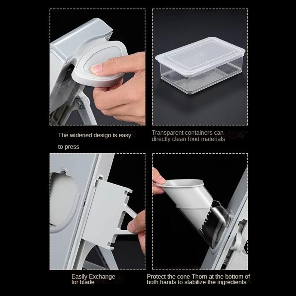 Manual Beef Cleaver Adjustable Thickness Fresh Meat Shredder Cabbage Slicers  Kitchen