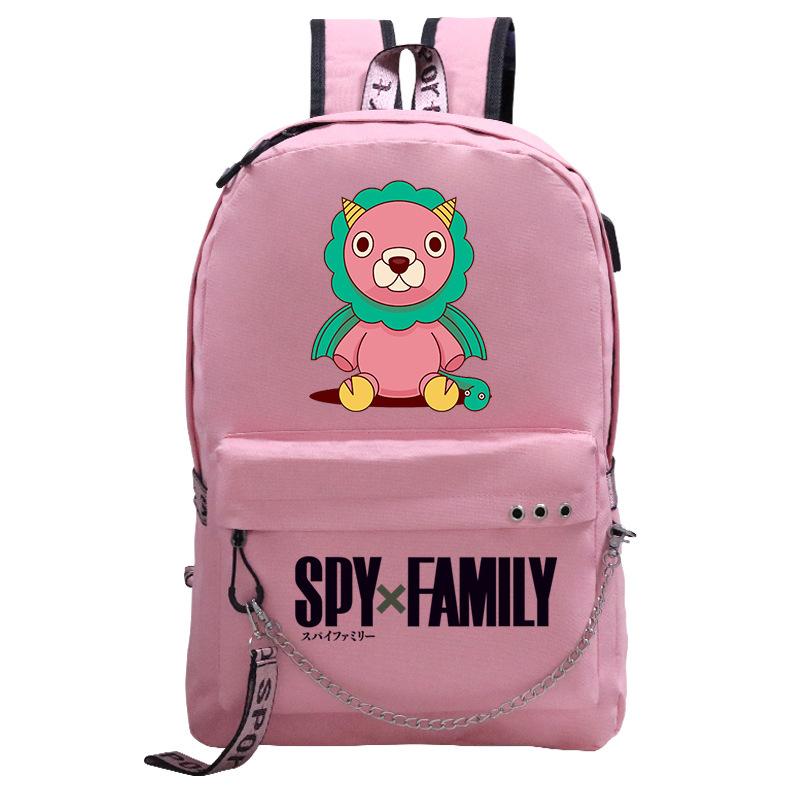 

Анимационный рюкзак с USB-портом, лямками-цепочками, большой вместимости, для отдыха и путешествий average size