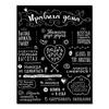 House Rules Canvas Painting Russian Quotes Wall Art Posters and Prints Nordic Black White Pictures Cuardos for Home Decor