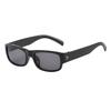 UV400 Protection Black Shades Narrow Square Frame Driving Glasses  for Women Men