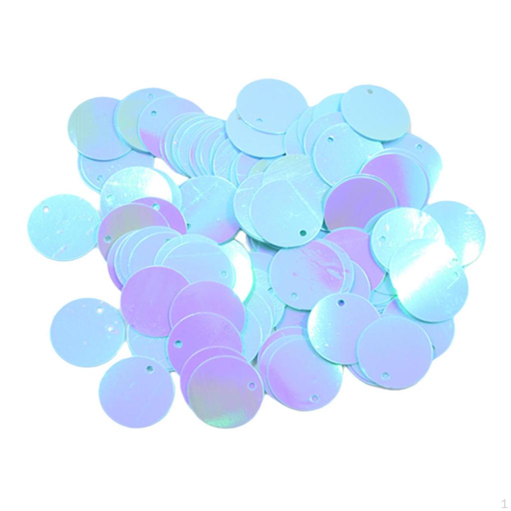 Round PVC Sew On Sequins Paillettes For Garment Dress Decor