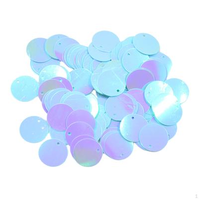 Paillettes Rotonde in PVC da Cucire per Decorazione di Abiti