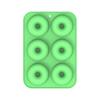 1pc 6-Cavity Silicone Donut Mold, Oven-Safe Silicone Round Donut Mold, Food-Grade Donut Baking Pans for Birthday Holiday Treats