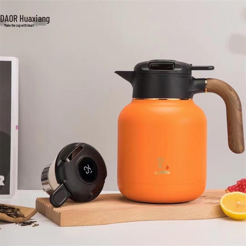 HOAOR Stainless Steel Large Capacity Thermos Tea Pot