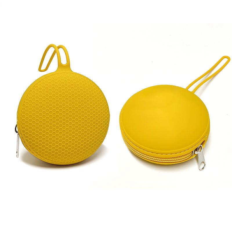 Silicone Zipper Coin & Pacifier Purse - Custom Logo, Cartoon Design for Kids