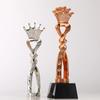 Crown Small Prize Cup Resin Winner Award Trophy Toy New Resin Award Trophy  Kindergarten Kids Gift