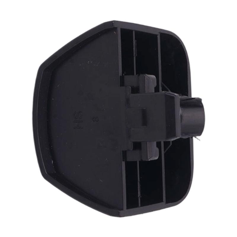 Black Exterior Door Handle with Separate Small Cover, Solid Front Face, Rear Clip Structure, and Part Number 69217-0C030 69210-0C010 for Replacement
