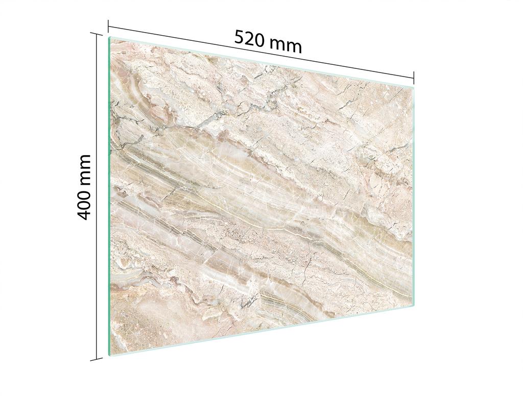 SZKLANA DESKA DO KROJENIA 52x40 MARMUR