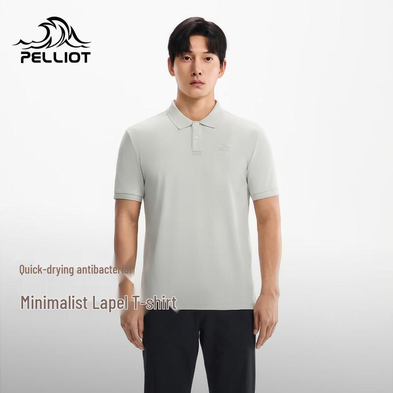 PELLIOT Men's Quick-Dry Outdoor Polo Shirt