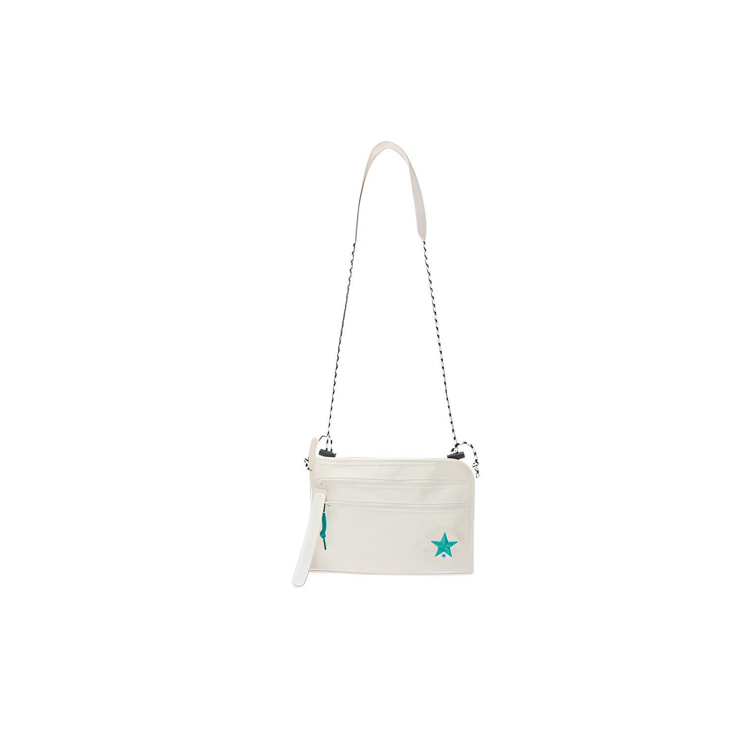 

Converse Musette 2.0 Chuck 70 Solid Color Fashion Polyester Shoulder Bag Crossbody Bag Unisex bags White 10021007-281 White