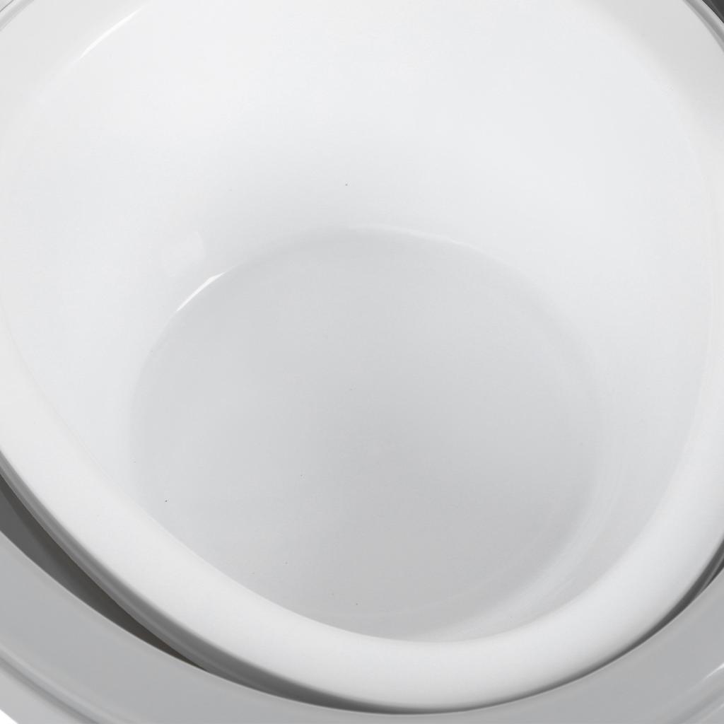 Nachttopf Toilettenstuhl Abnehmbare Armlehnen Verhindert Rutschen Hohe Belastbarkeit Tragbarer Toilettenstuhl Grau