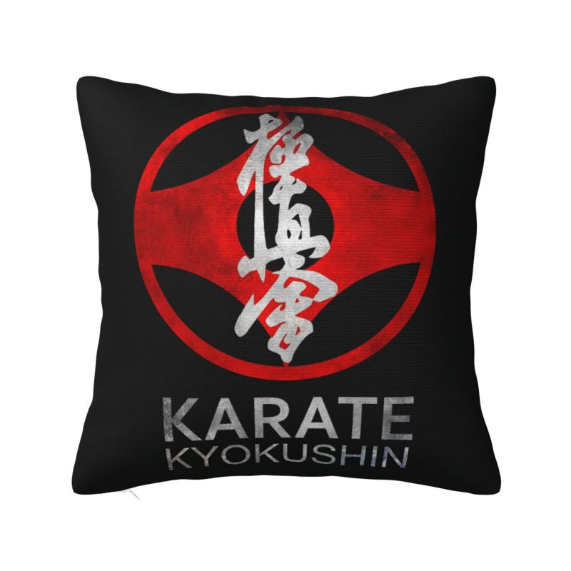 Kyokushi Karate Cushion Covers Martial Arts Soft Nordic Throw Pillow Case Home Decoration
