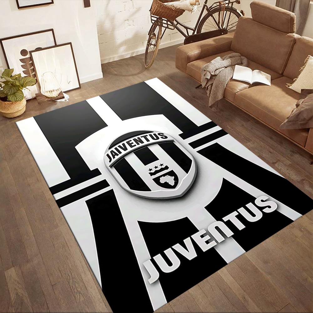 Juventus Floor Rug Office Rug Design For Game Room Entryway Living Rooms Dormitory Antislip Carpet Office Home Decor Perfect Gift For Friends Family