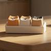 Portable Desk Toy Cartoon Dog Fidget Keyboard Toy, 1/2/3/4/9-Key Push Button Stress Relief Gadgets Mini for Backpack Handbag Purse Charm Keychain