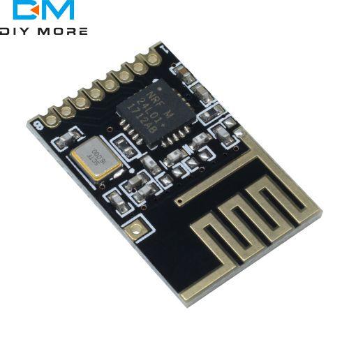 1pcs Mini NRF24L01 RF Wireless Module Mini Version Power Enhanced Version SMD Receiver Transceiver Board No PIN 5V 2.4GHz 1.27MM