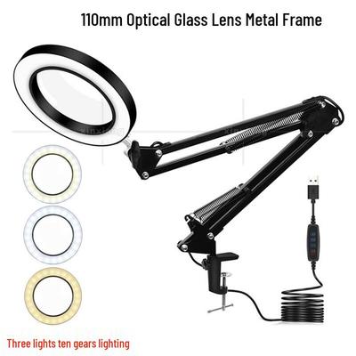Mifflame LED Magnifying Lamp with Desk Clamp