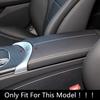 For Mercedes Benz C Class W205 GLC 2015- Car Armrest Box Buttons Frame Trim