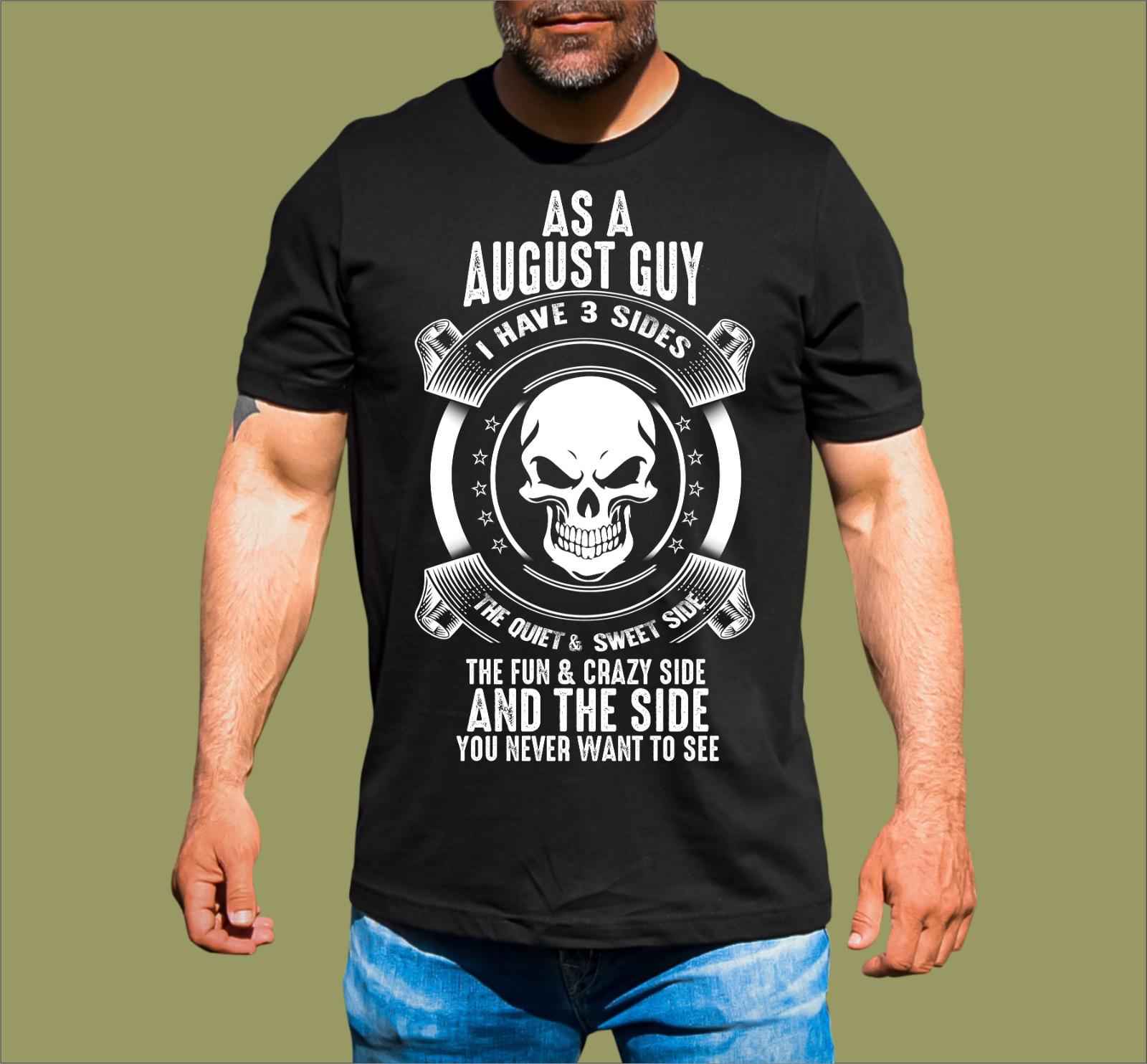 AUGUST GUY BIRTHDAY T-SHIRT M