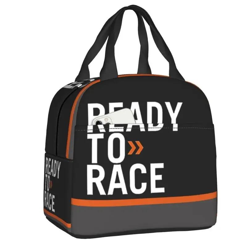 Ready To Race Lunchtasche Tragbare Rennkühlbox Thermisch isolierte Bento-Box Für Frauen Kinder Schulkinder Picknick Lebensmittel-Tragetaschen