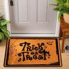 Cute Halloween Cartoon Non-Slip Durable Carpet Rug Door Mat - Pumpkin Ghost Cat Bat Festive Home Decoration Anime Rug Mat
