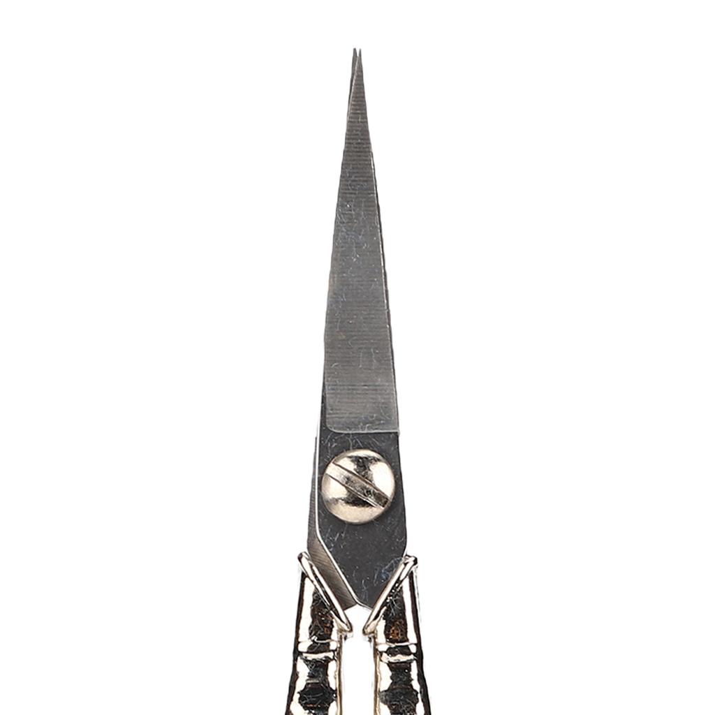 Vintage Embroidery Scissors Set Wooden Stainless Steel Sewing Box Scissors Kit Multifunctional Sewing Embroidery Tools