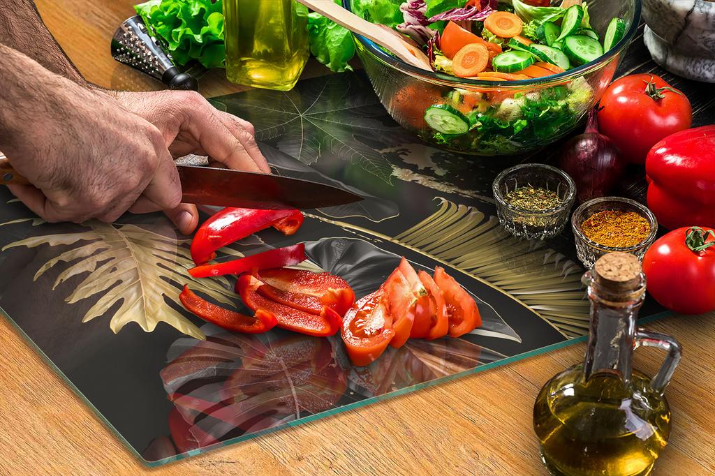 GLASS CUTTING BOARD 45x52 Leaf