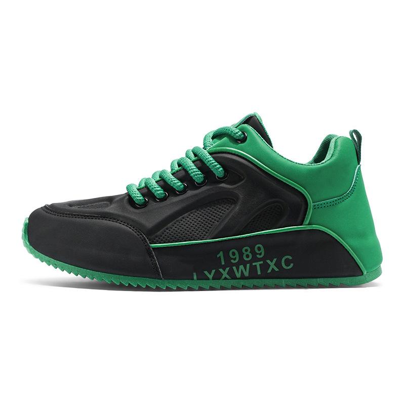 Men's Shoes Autumn and Winter Fashion Brand High-end Sense of Versatile Casual Sports Running Shoes Waterproof Heightened Bottom Black Dad Tide Shoes