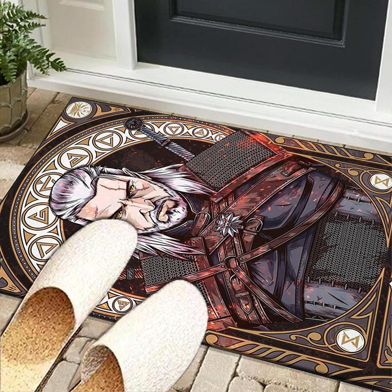 wizard dragon Office Rug Chair Mat, Game Carpet, Suitable for Front Door, Bedroom, Living Room, Desk, Holiday Gift