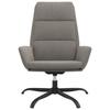 Relax Armchair Light Grey Velvet