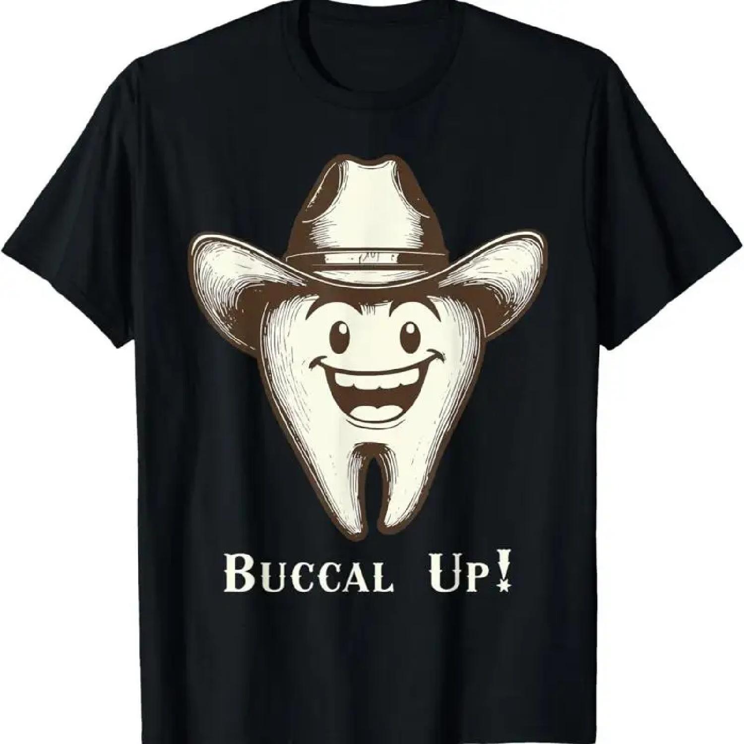 Ковбойский Зуб Западный Howdy Стоматолог Гигиенист Стоматологический Отряд Футболка XXXXXL разноцветный