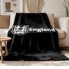 England FA Crest Soft and Comfortable Flannel Suitable for Sofas Living Rooms Outdoor Camping Travel and Also Makes a Great Anniversary Gif