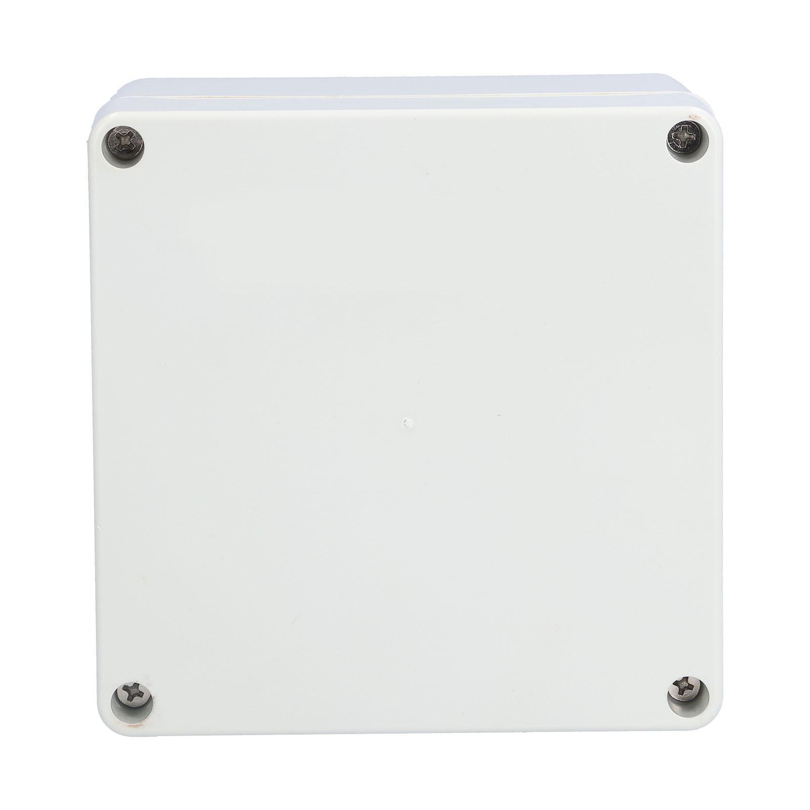 

Junction Box ABS Antistatic Waterproof Dustproof Moistureproof Fire Resistance Anticorrosion Outdoor Electrical Box