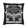 Bedroom Decor Modern Gothic Witch Mystic Witchcraft Cushion Sofa Square Pillowcase Mystical Moon Moth,