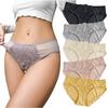 Regular Full Back Lace Plus Cute Underwear LL [HINICE] Women's Cache-Coeur Shorts, Plain, Stretch, Sizes, Women's (5-pack, Size)