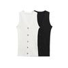 Kaslead New Arrival Women's Clothing Fashion Style Stylish Simple and Versatile Knitted Vest 1221942001