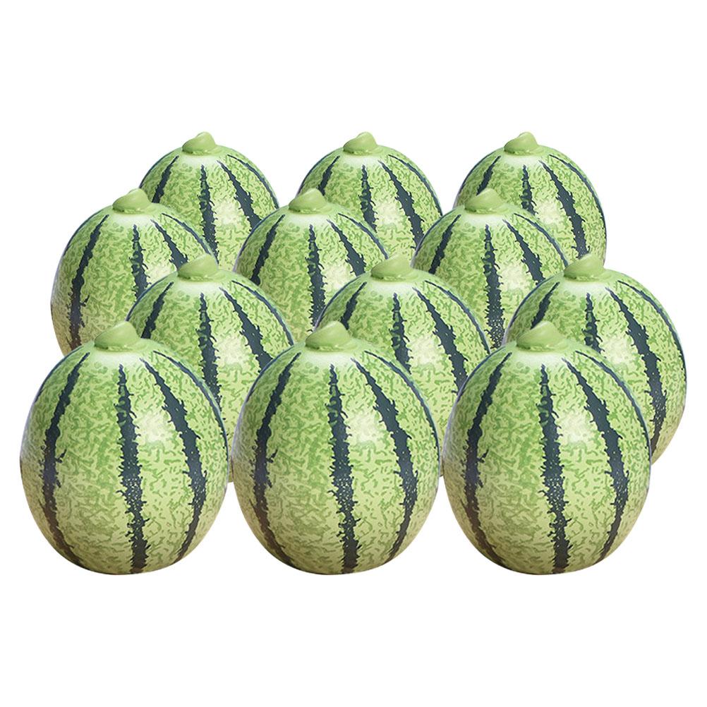 12 Pcs Food Play Emulational Fruit Toys Simulated Fruits Resin Watermelon Artificial Decor Faux Mini Fake Fruits Realistic Indoo 3.00X2.60X2.60CM