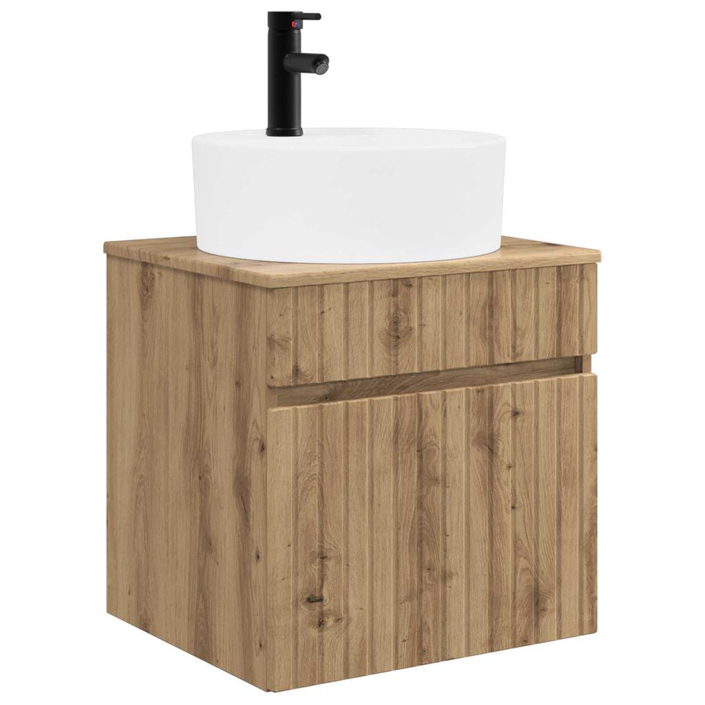 Bathroom Cabinet Set 5 pcs Artisan Oak 53 x 15.5 x 70 cm